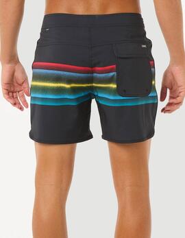 Bañador RIP CURL MIRAGE RETRO MUMMA 16' - Black