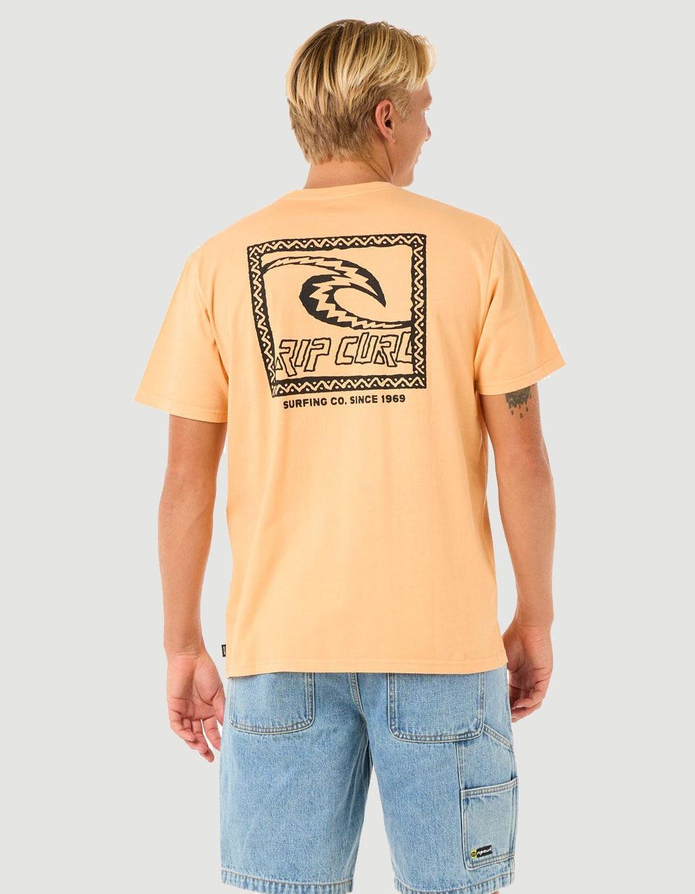 Camiseta RIP CURL RAW ENERGY TRAD - Mandarin Zest