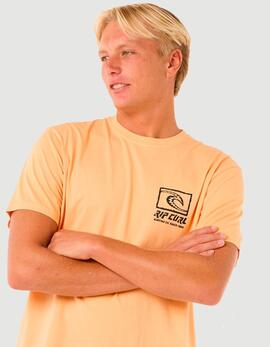 Camiseta RIP CURL RAW ENERGY TRAD - Mandarin Zest