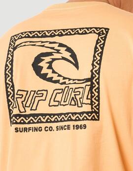 Camiseta RIP CURL RAW ENERGY TRAD - Mandarin Zest