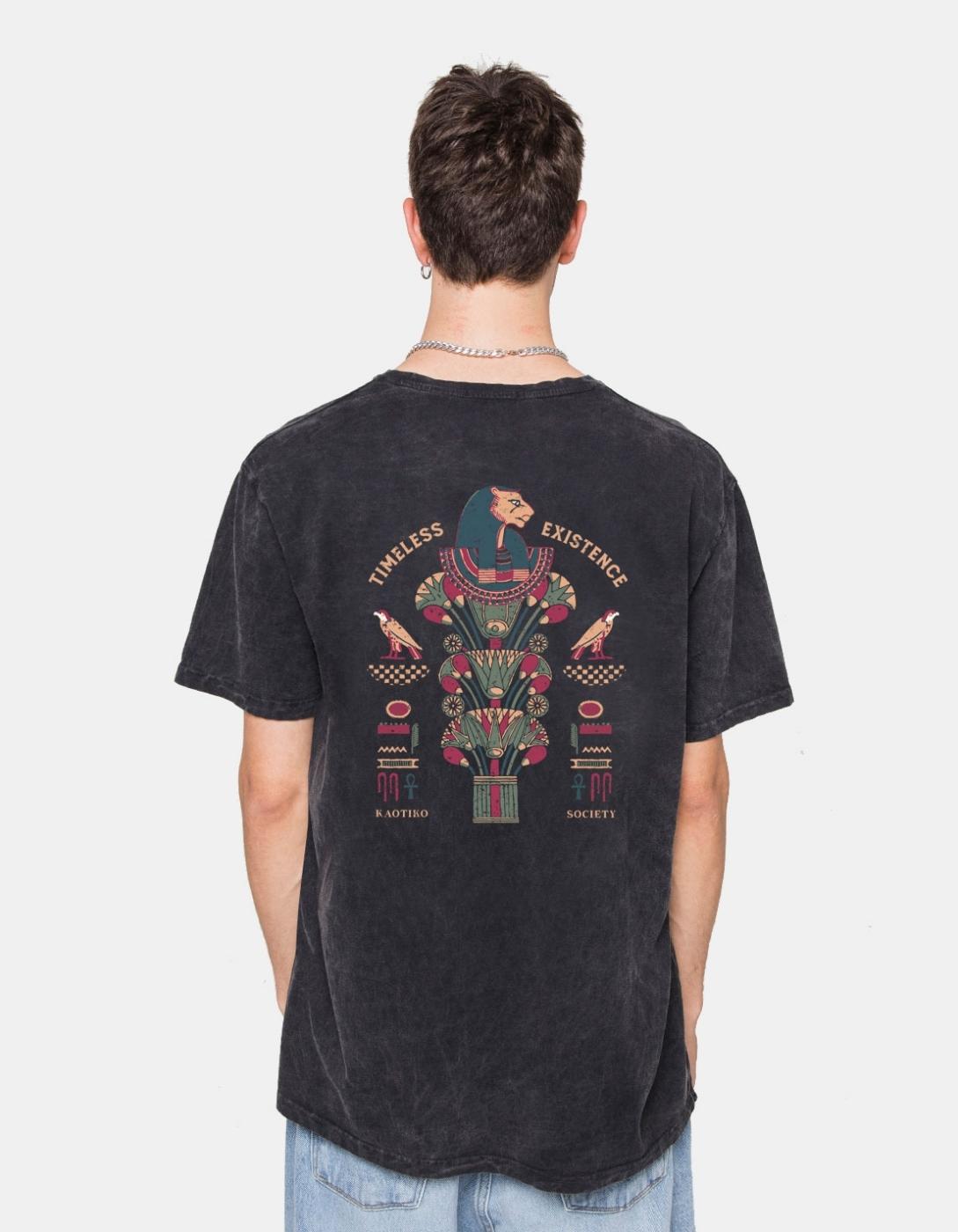 Cta. KAOTIKO WASHED TIMELESS EXISTENCE - Black