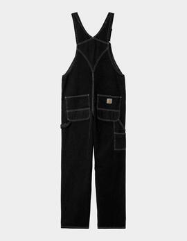 Mono CARHARTT WIP BIB OVERALL - Black Stone Washed