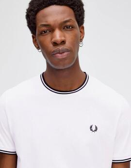Camiseta FRED PERRY M1588 - White