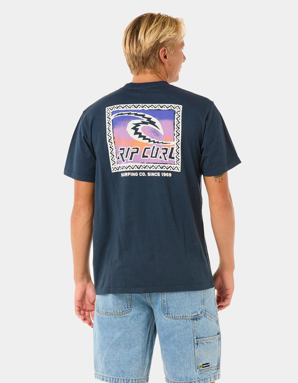 Camiseta RIP CURL RAW ENERGY TRAD - Dark Navy
