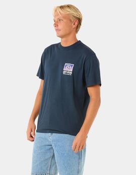 Camiseta RIP CURL RAW ENERGY TRAD - Dark Navy