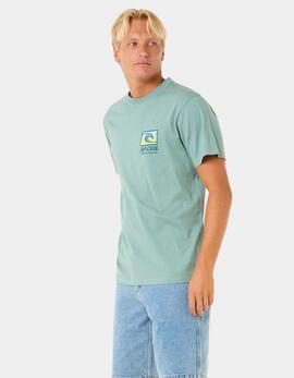 Camiseta RIP CURL RAW ENERGY TRAD - Blue Lagoon