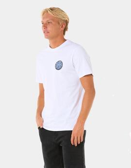 Camiseta RIP CURL WETTIE PASSAGE ICON - White