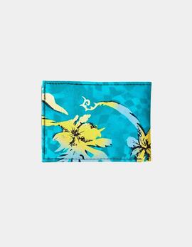 Cartera RIP CURL PARTY PACK PU SLIM - Blue Lagoon