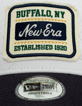 Gorra 940 NE PATCH DISTRESS TRUCKER - White