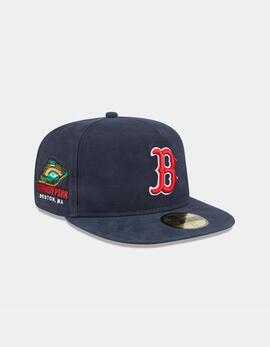 Gorra NEW ERA CHAMPSHIP SIDE FLAG 5950 BOSRED - Navy