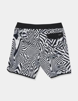 Bañador Volcom INFUSE SCALLOP MOD 19' - White Black