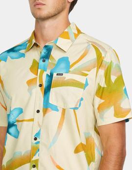 Camisa VOLCOM TRACERS FLORAL - Light Beige