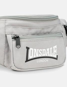 Riñonera LONSDALE HIP - Grey/Black/White