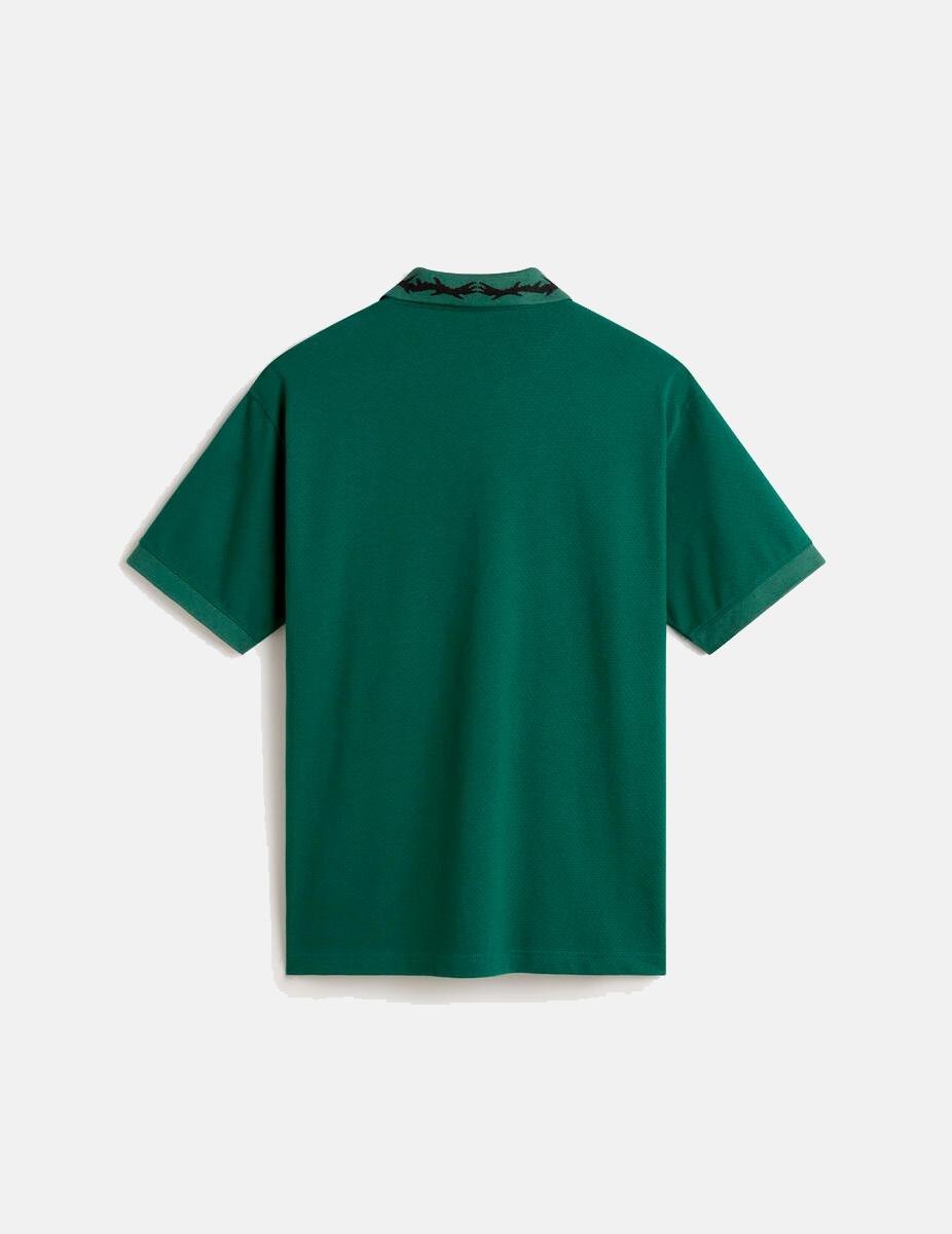 Polo VANS SKATE MESH - Rain Forest