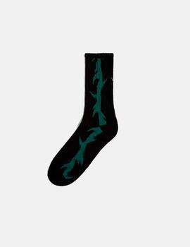 Calcetines VANS SKATE THORN CREW - Rain Forest