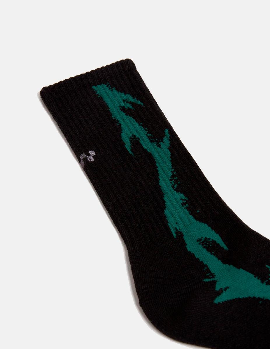 Calcetines VANS SKATE THORN CREW - Rain Forest
