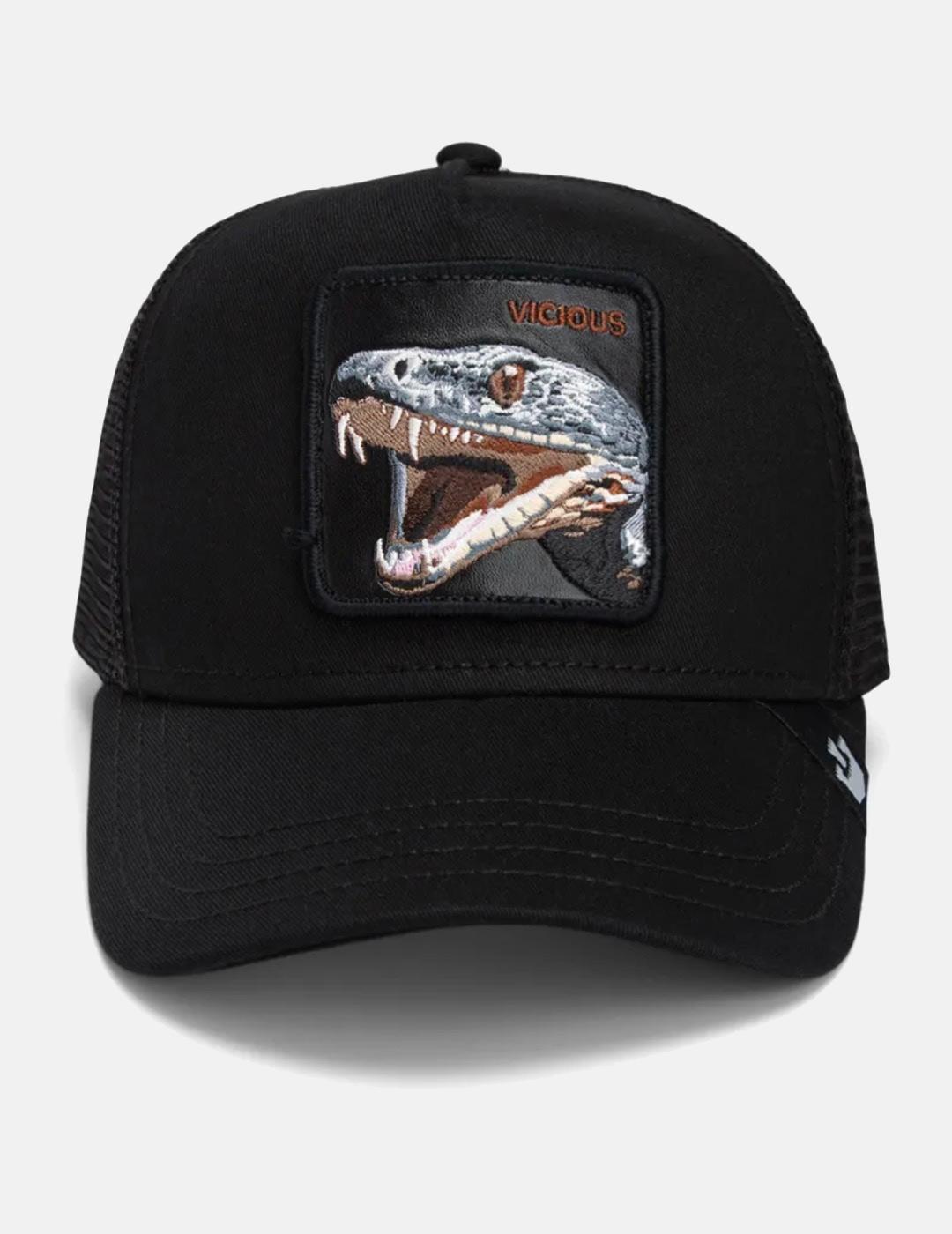 Gorra Goorin Bros THE VICIOUS SNAKE - Black