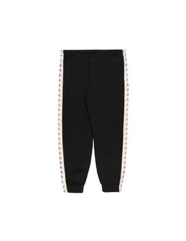Pantalón KAPPA NELDO - Black/Yellow Gold Rich/White