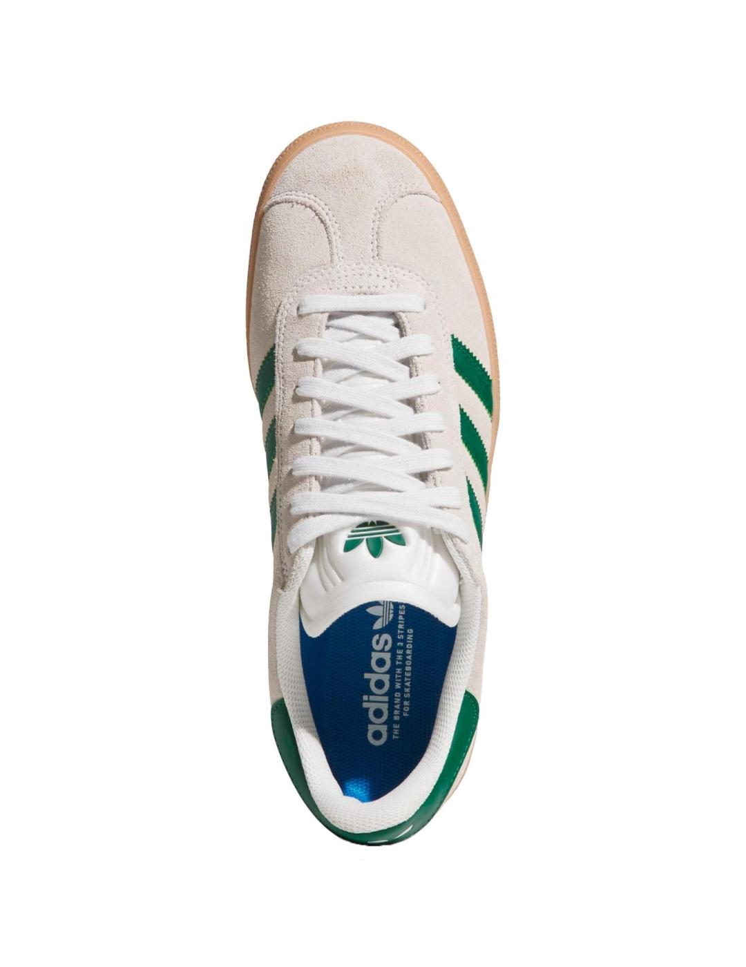 Zapatillas ADIDAS GAZELLE ADV - Crystal White/Gum