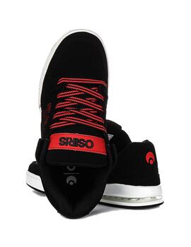 Zapatillas OSIRIS PIXEL - Black/White/Red