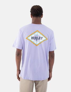 Camiseta HURLEY TROPICS - Lavender Mist