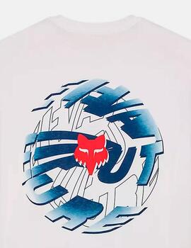 Camiseta FOX SPIRAL PREMIUM - Optical White
