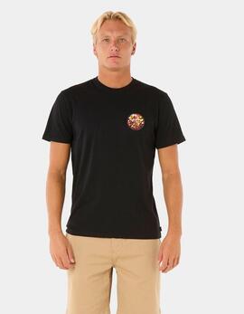 Camiseta WETTIE PASSAGE ICON - Black