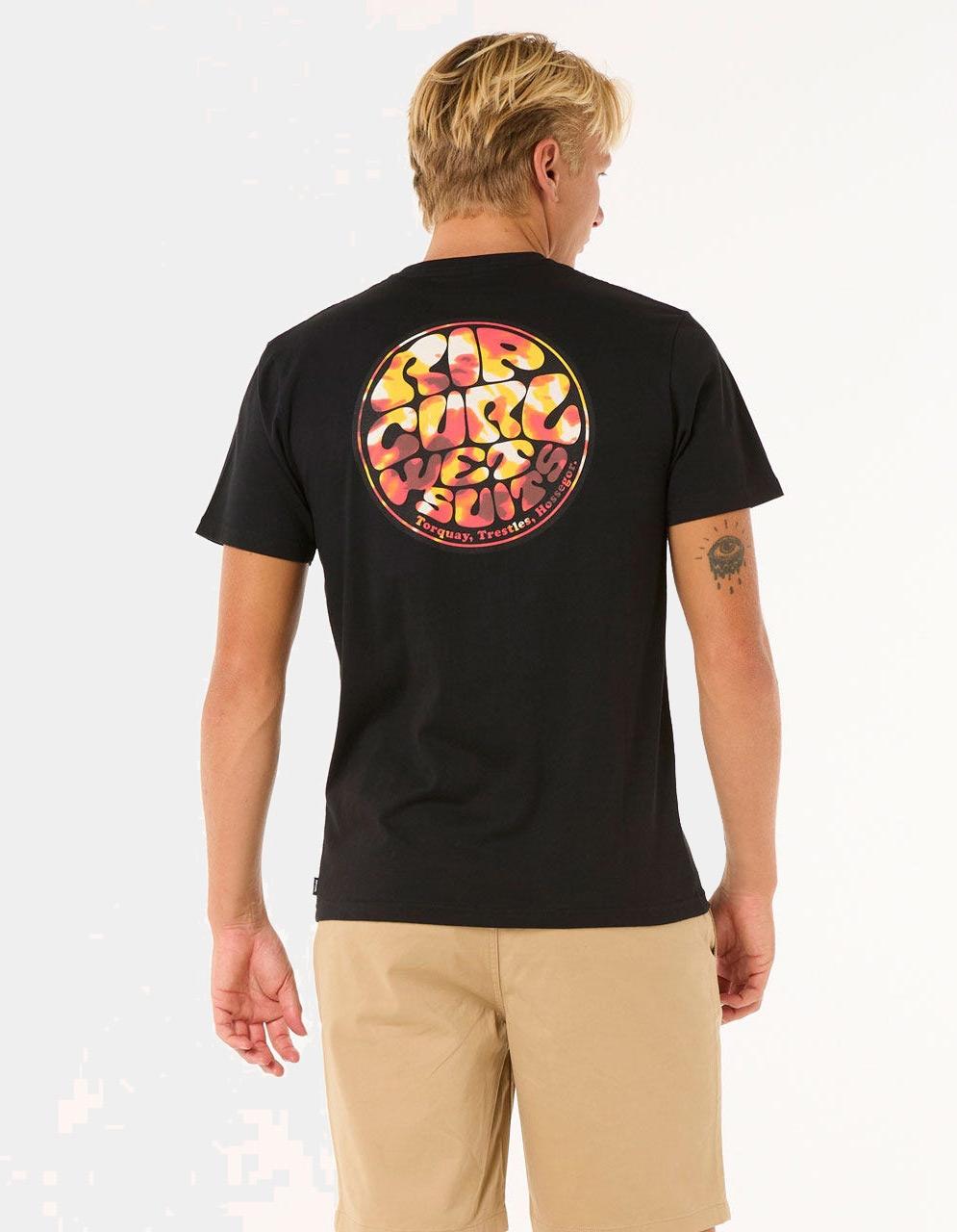 Camiseta WETTIE PASSAGE ICON - Black