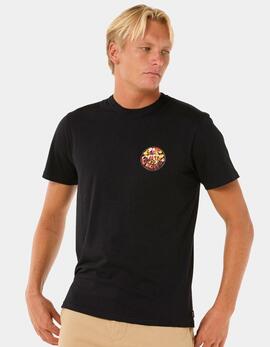 Camiseta WETTIE PASSAGE ICON - Black