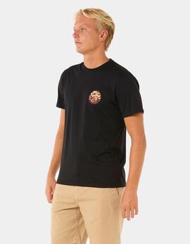 Camiseta WETTIE PASSAGE ICON - Black