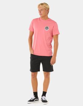 Camiseta RIP CURL WETTIE PASSAGE ICON - Watermelon