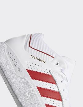 Zapatillas TYSHAWN - White Scarlet