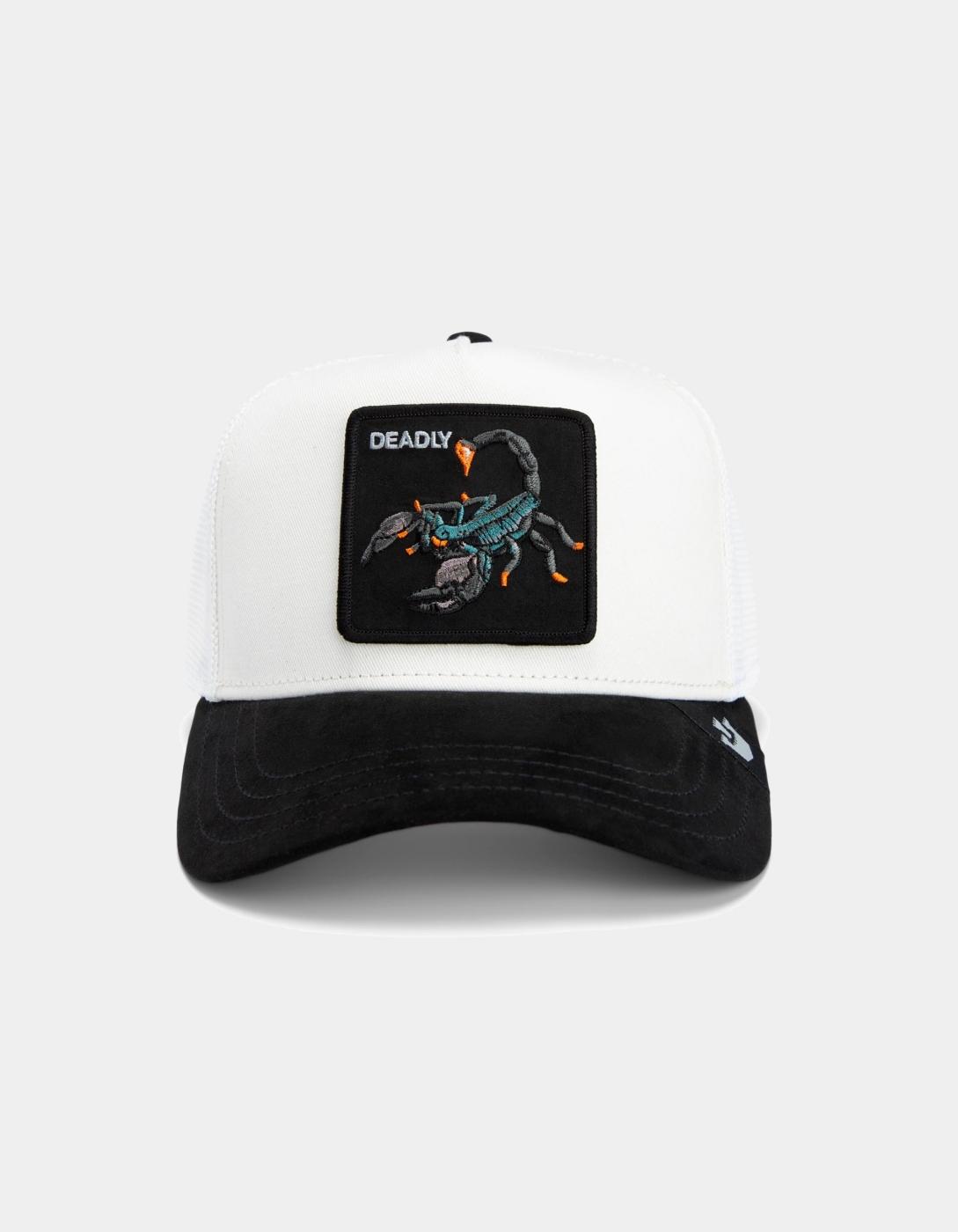 Gorra GOORIN BROS THE SUEDE SCORPION - Creme