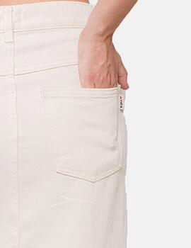 Falda KAOTIKO LONG DENIM - Stone
