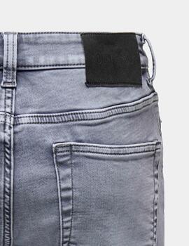 Bermuda O&S  PLY JOG MGD 0880 ANA - Medium Grey Denim
