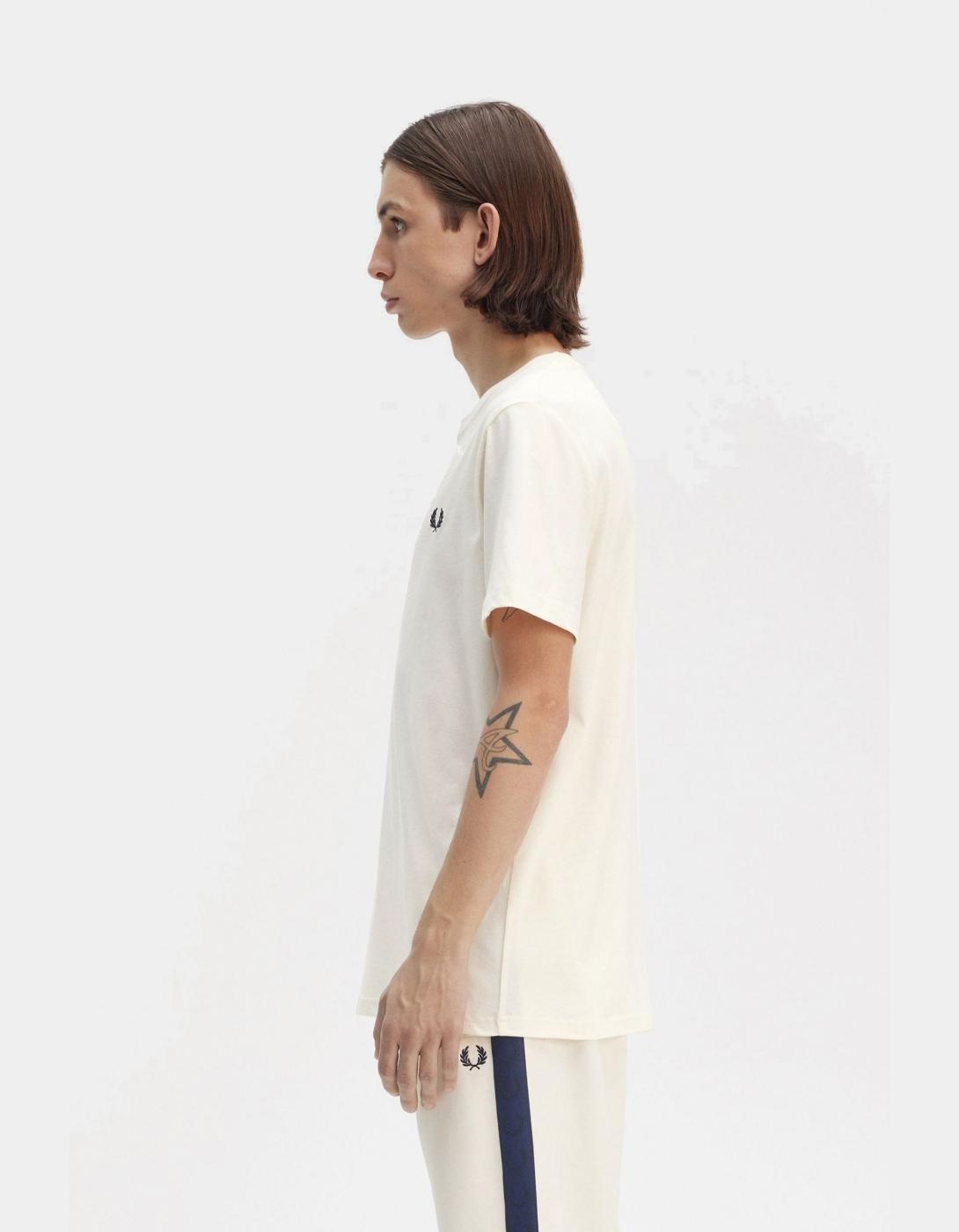 Camiseta FRED PERRY M1600 - Ecru