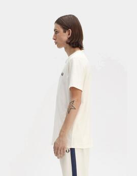 Camiseta FRED PERRY M1600 - Ecru