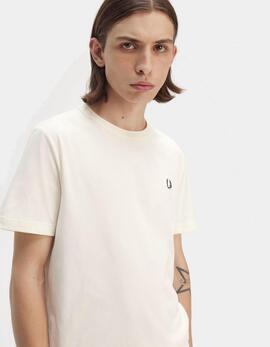 Camiseta FRED PERRY M1600 - Ecru