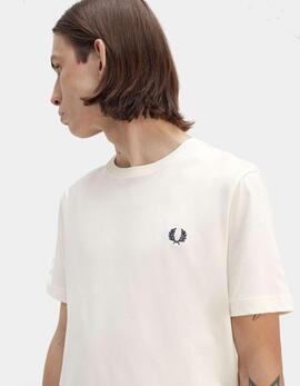 Camiseta FRED PERRY M1600 - Ecru