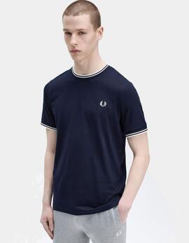 Camiseta FRED PERRY M1588 - Navy