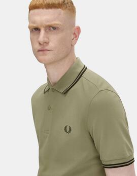 Polo FRED PERRY M3600 - Olive Mint