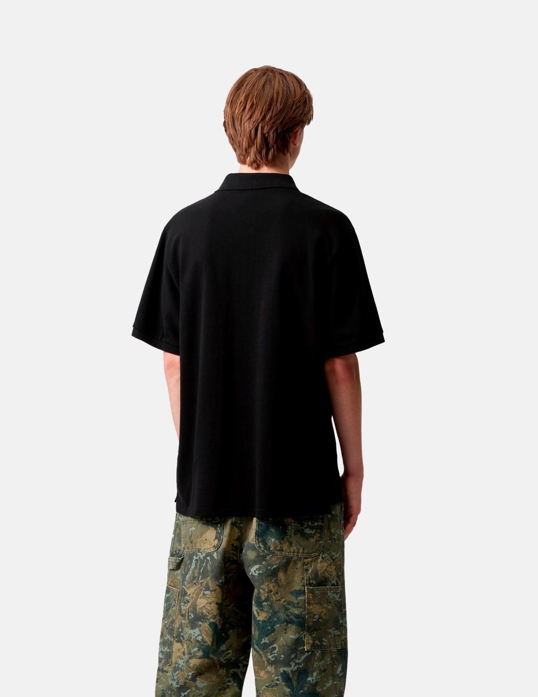 Polo CARHARTT WIP SCRIPT - Black / White