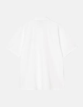 Polo CARHARTT WIP SCRIPT - White / Black