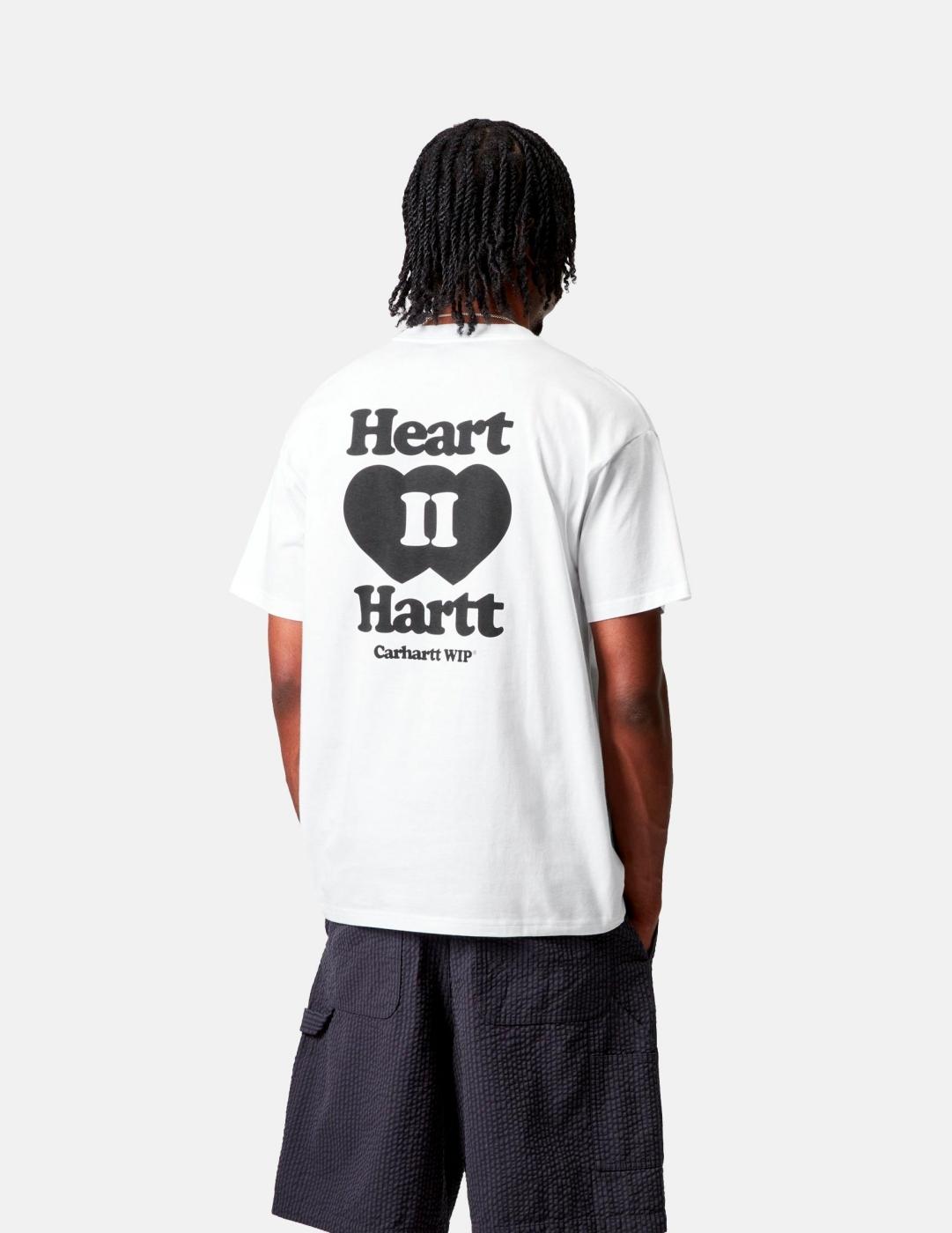 Camiseta CARHARTT WIP HEART II HARTT - White