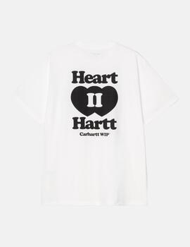 Camiseta CARHARTT WIP HEART II HARTT - White