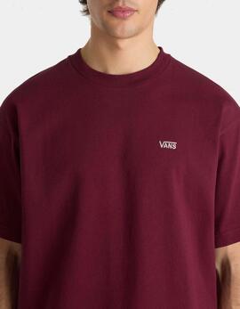 Camiseta VANS LEFT CHEST II LOOSE - Burgundy