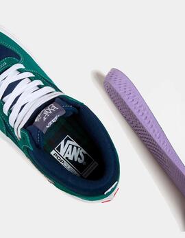 Zapatillas VANS SKATE HALF CAB - Tartan Blue/Green