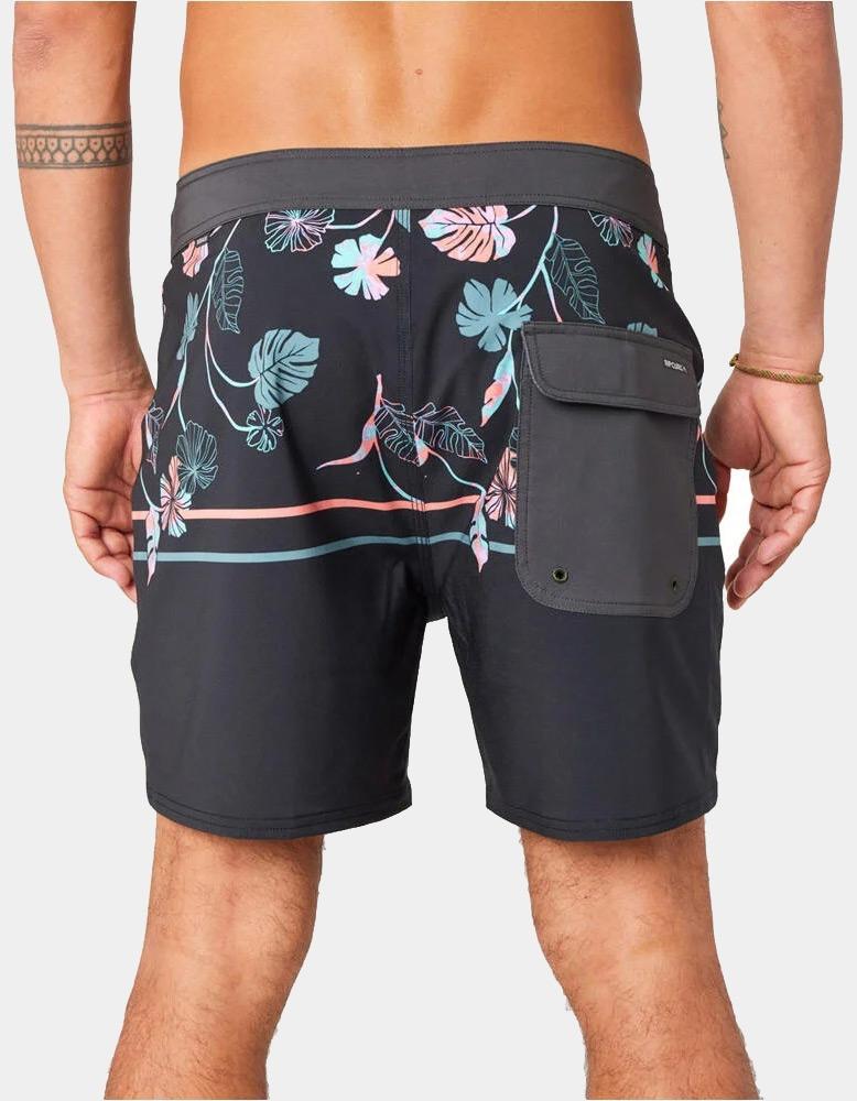 Bañador RIP CURL MIRAGE RETRO EQUATOR - Washed Black