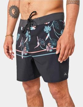 Bañador RIP CURL MIRAGE RETRO EQUATOR - Washed Black
