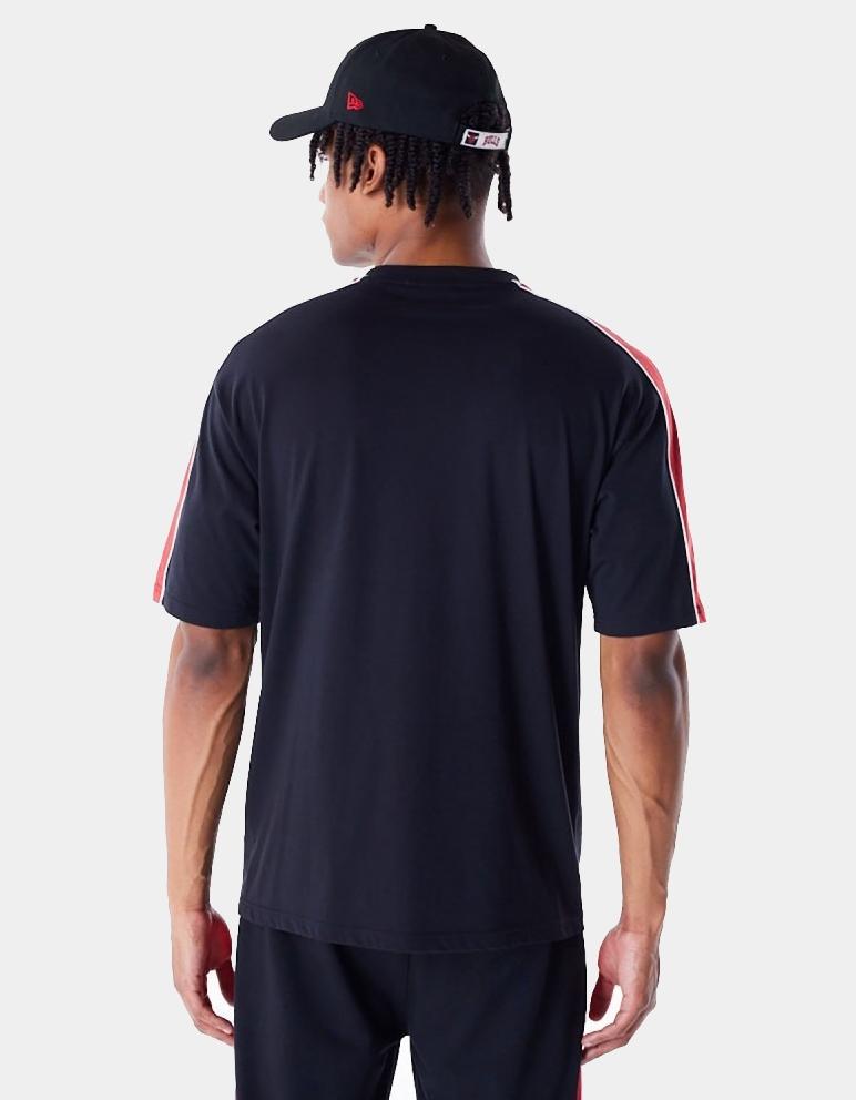 Camiseta NBA PANEL OS CHIBUL - Black/Fire Red